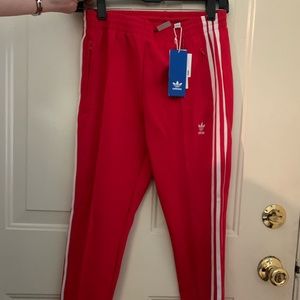 Adidas Red Track Pants